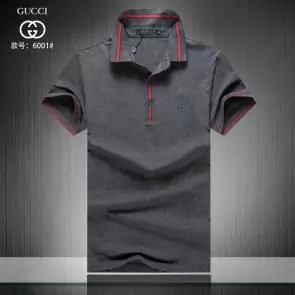 gucci hommes unisex gucci polo t-shirt g6001 gray